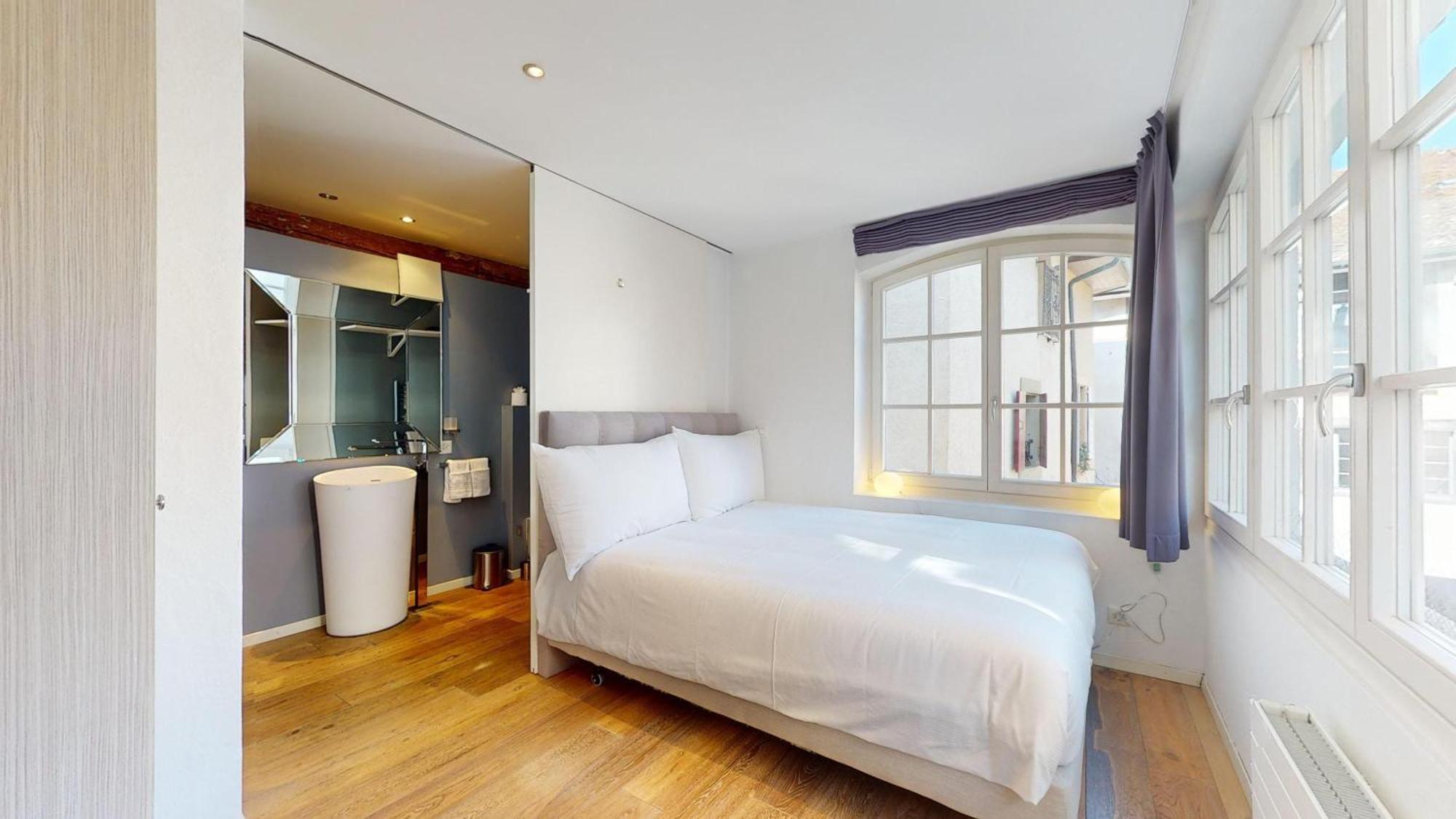 Charming Apartments In The Center Of Lutry Buitenkant foto